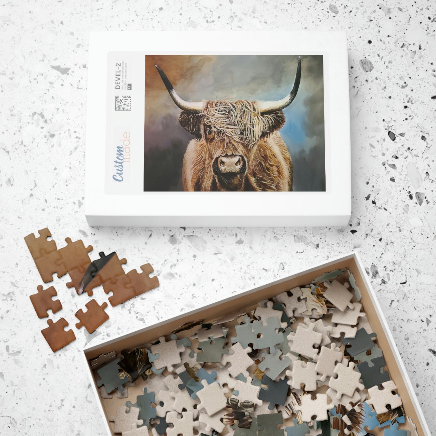 Highland Cow Puzzle