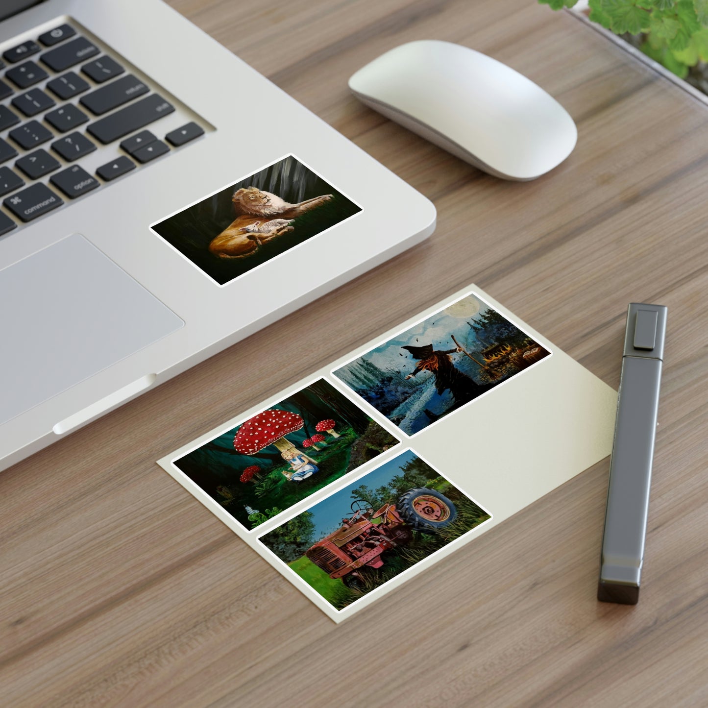 Original Artwork Collage Sticker Sheets