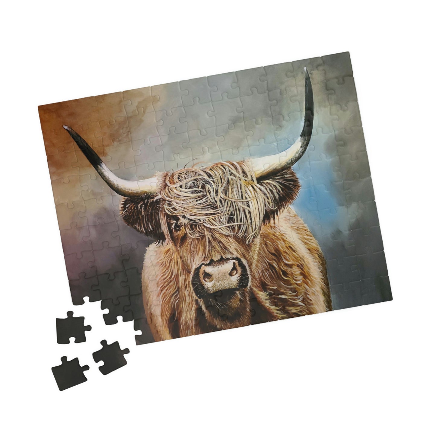 Highland Cow Puzzle