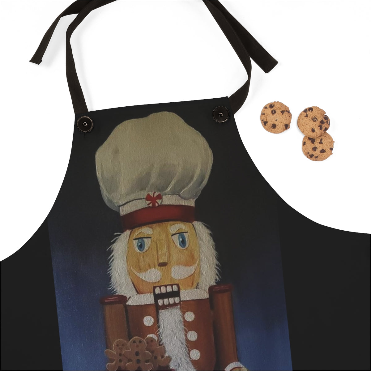 Gingerbread Nutcracker Apron