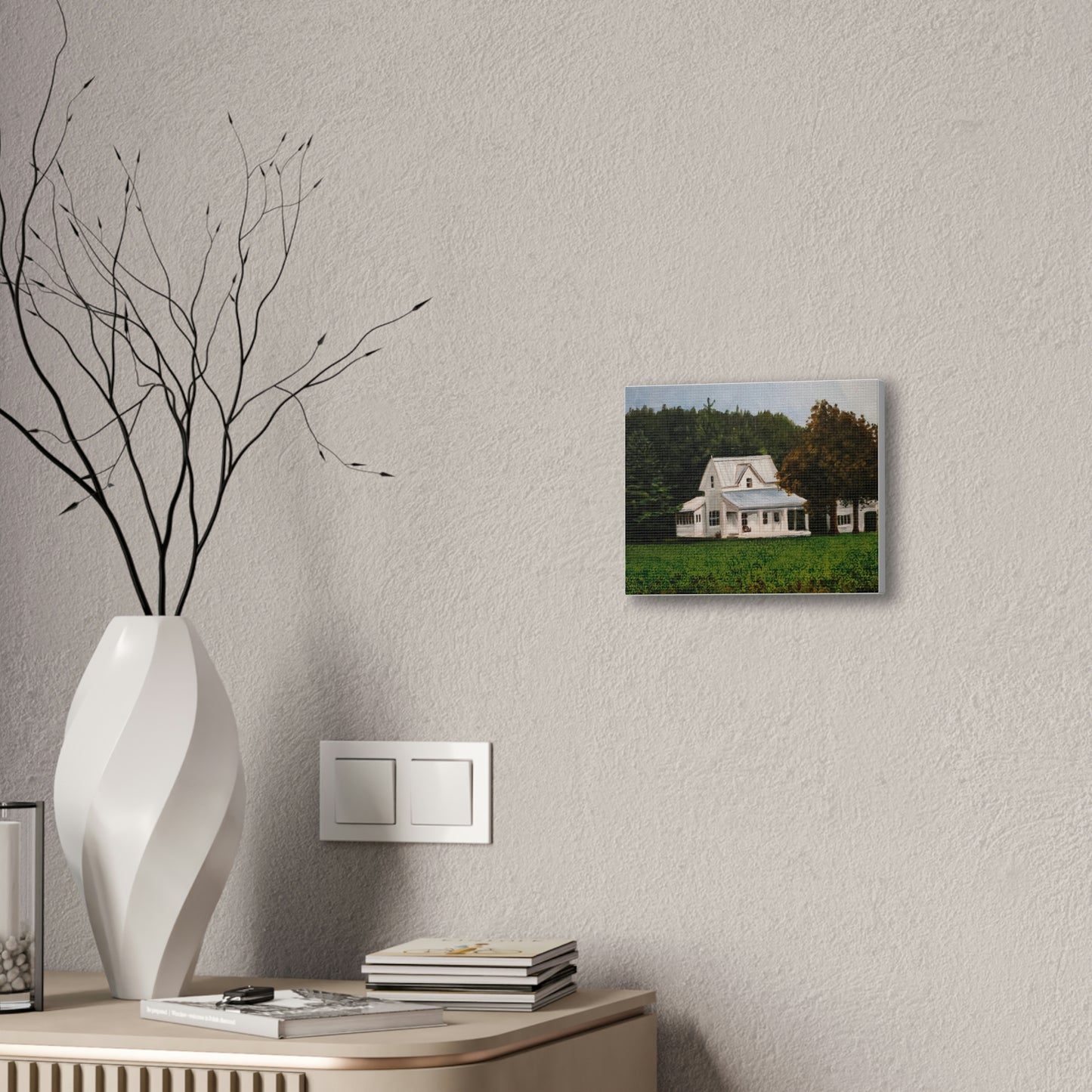 Farmhouse Canvas Stretched