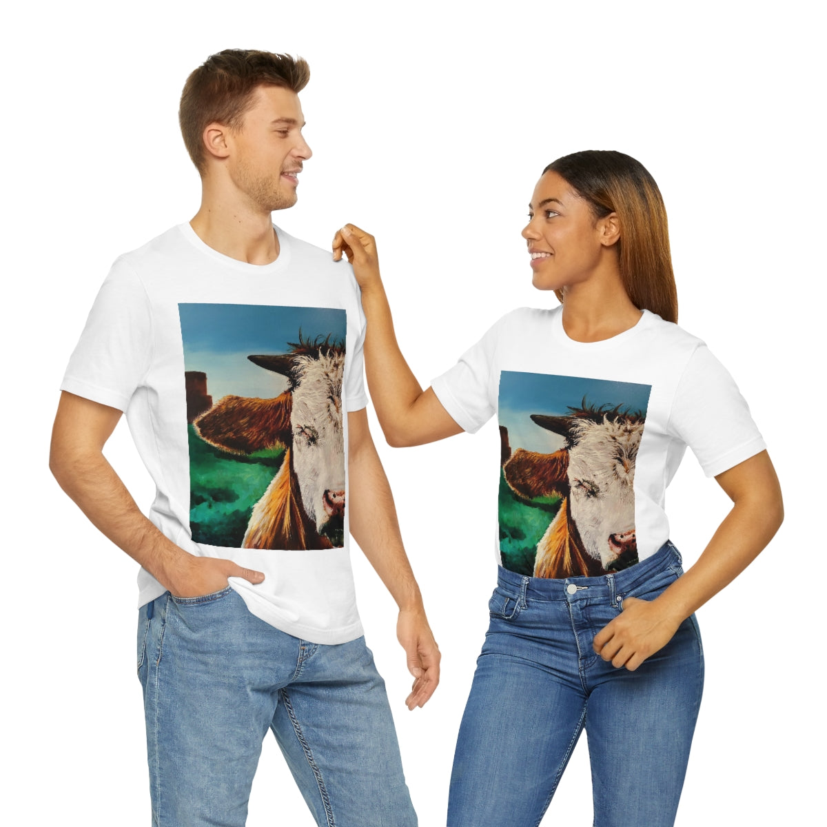 A Bunch of Bull Unisex Jersey Short Sleeve Tee