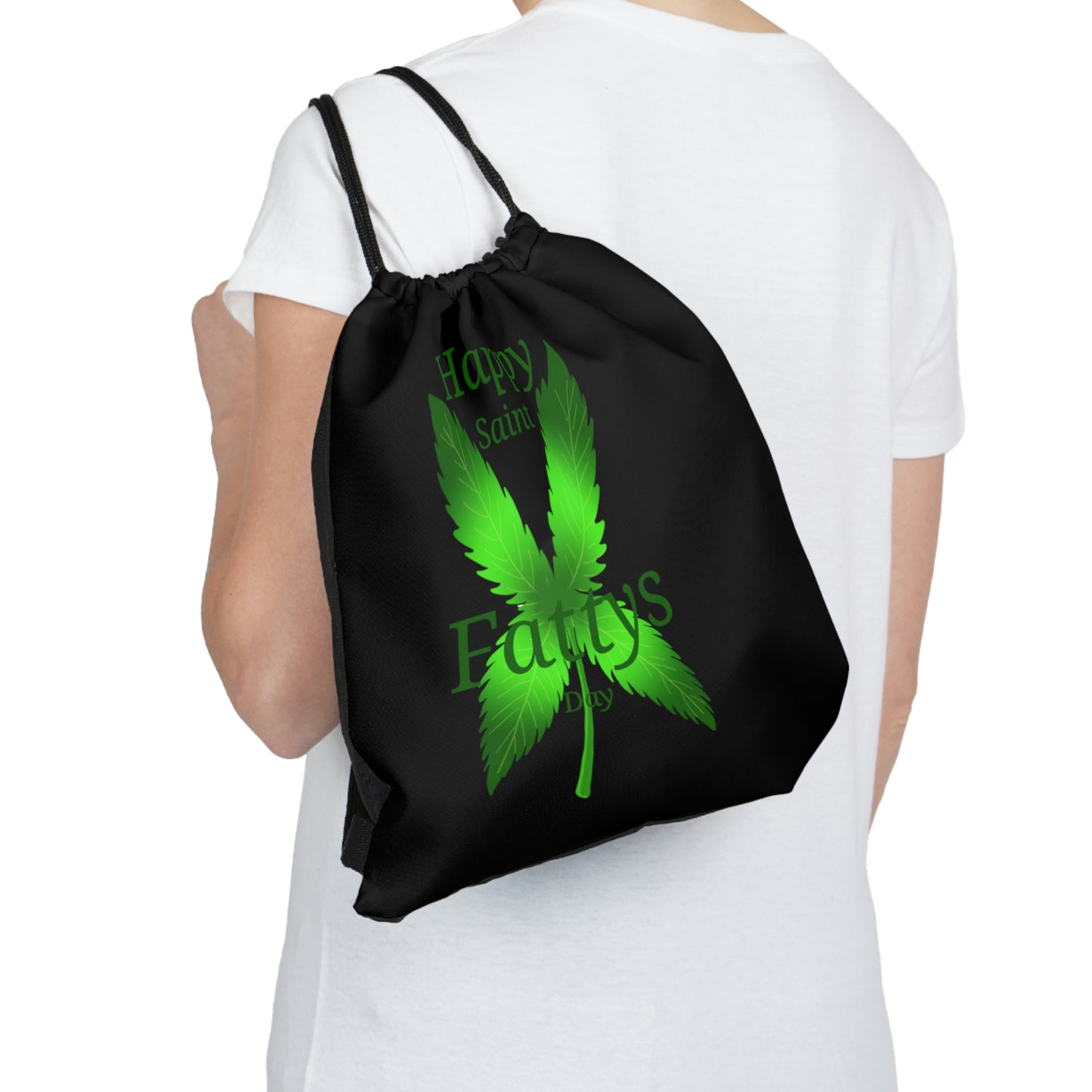 St. Fatty's Day Outdoor Drawstring Bag