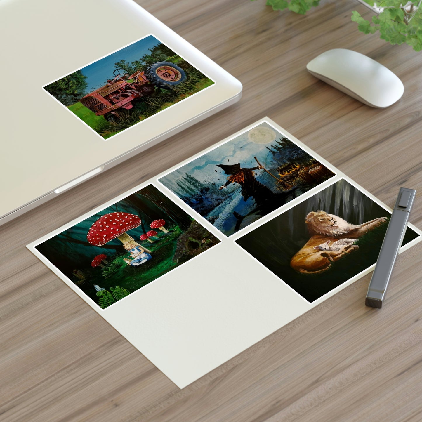 Original Artwork Collage Sticker Sheets