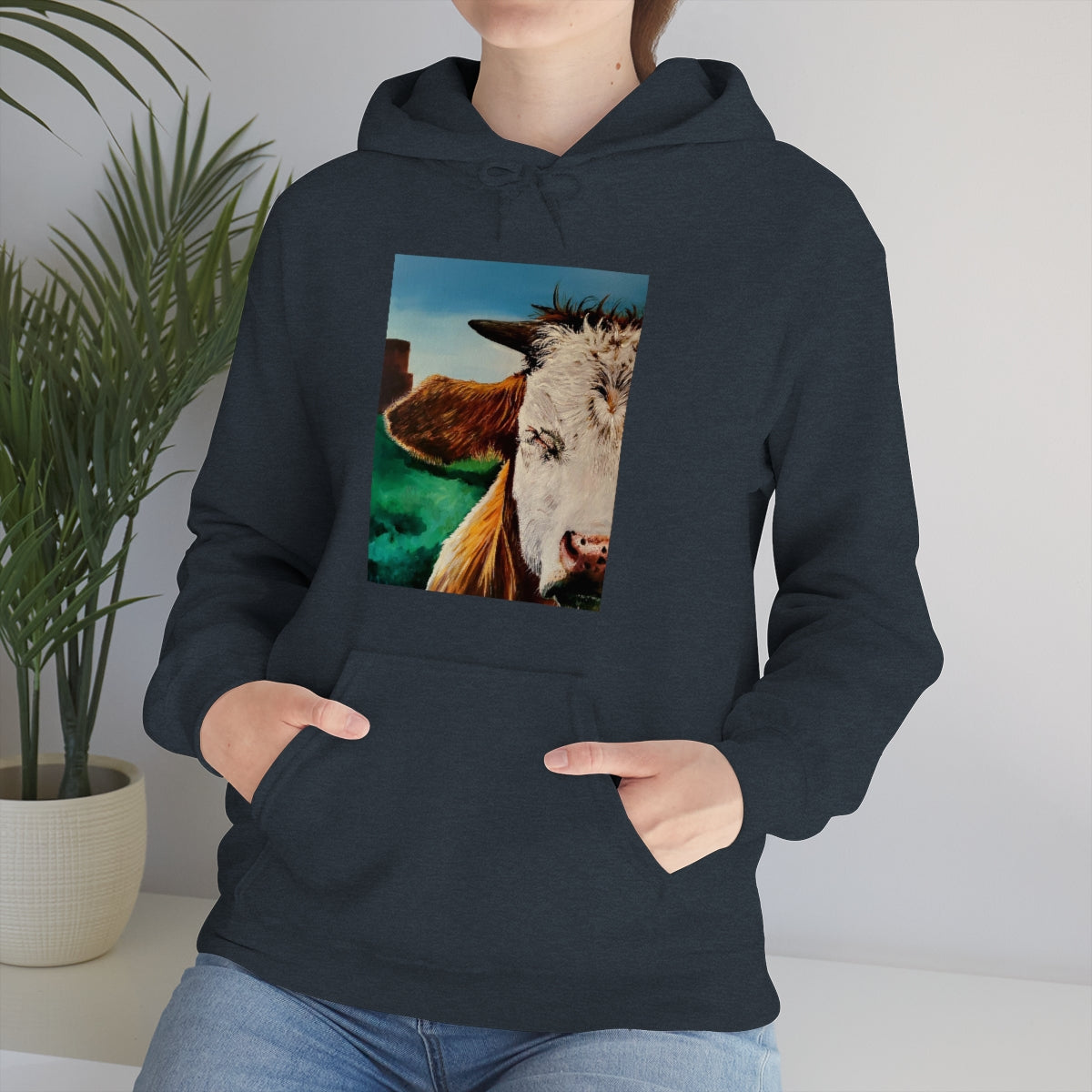A Bunch of Bull Unisex Heavy Blend™ Hooded Sweatshirt