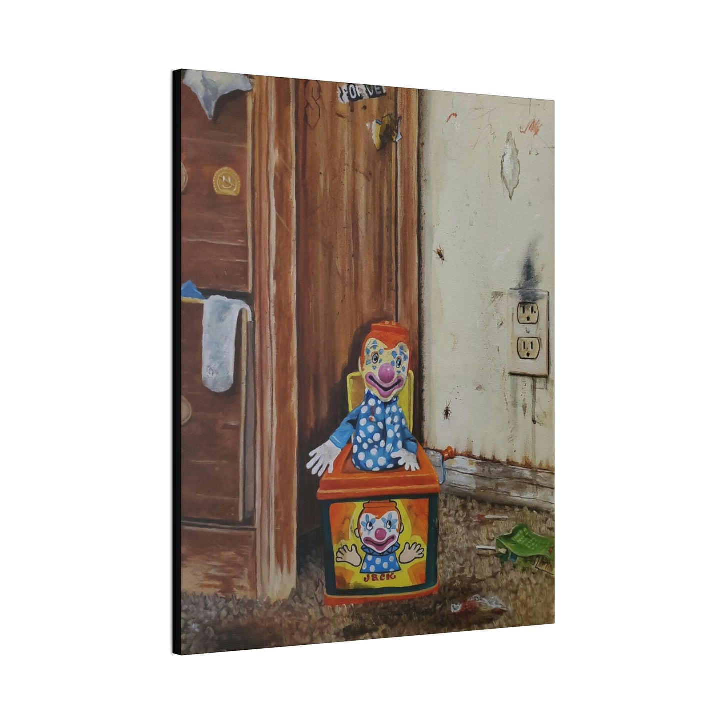 Toys in the Hood #2 Canvas Stretched, 0.75"