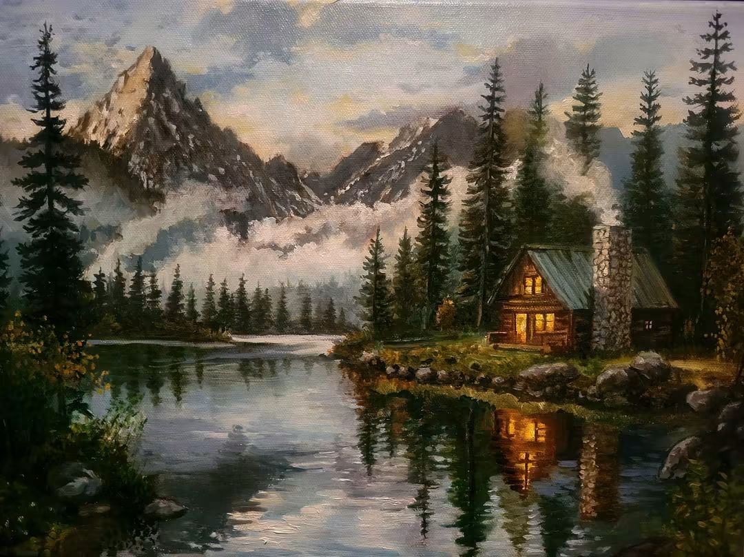 Where The Mountains Sleep Prints