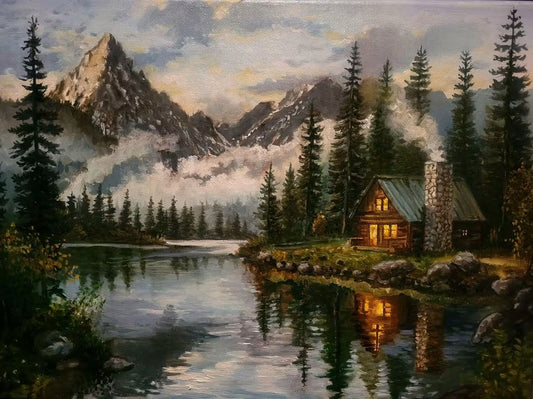 Where The Mountains Sleep Prints
