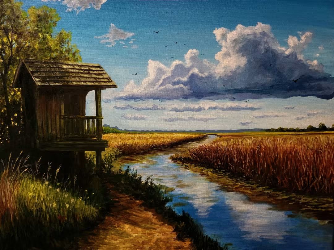 The Marsh Print