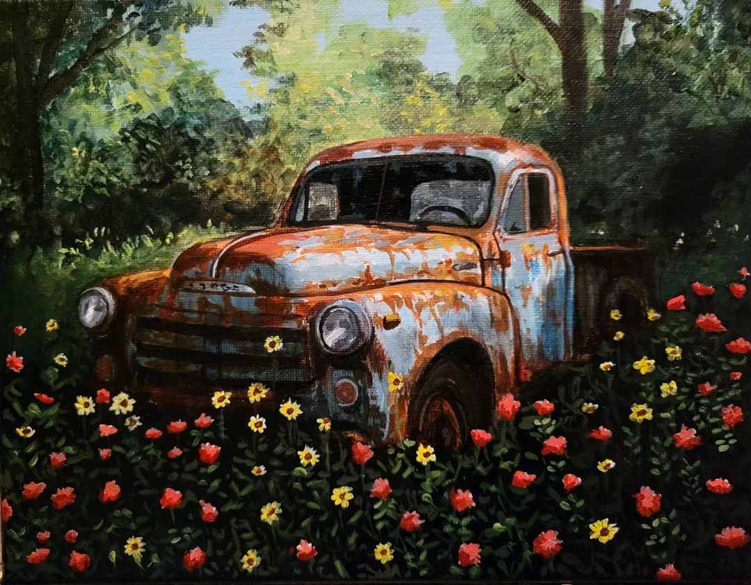 Rust in Bloom Prints