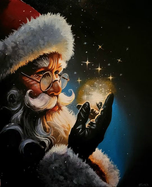 A Little Christmas Magic Print (3rd in the Santa series)