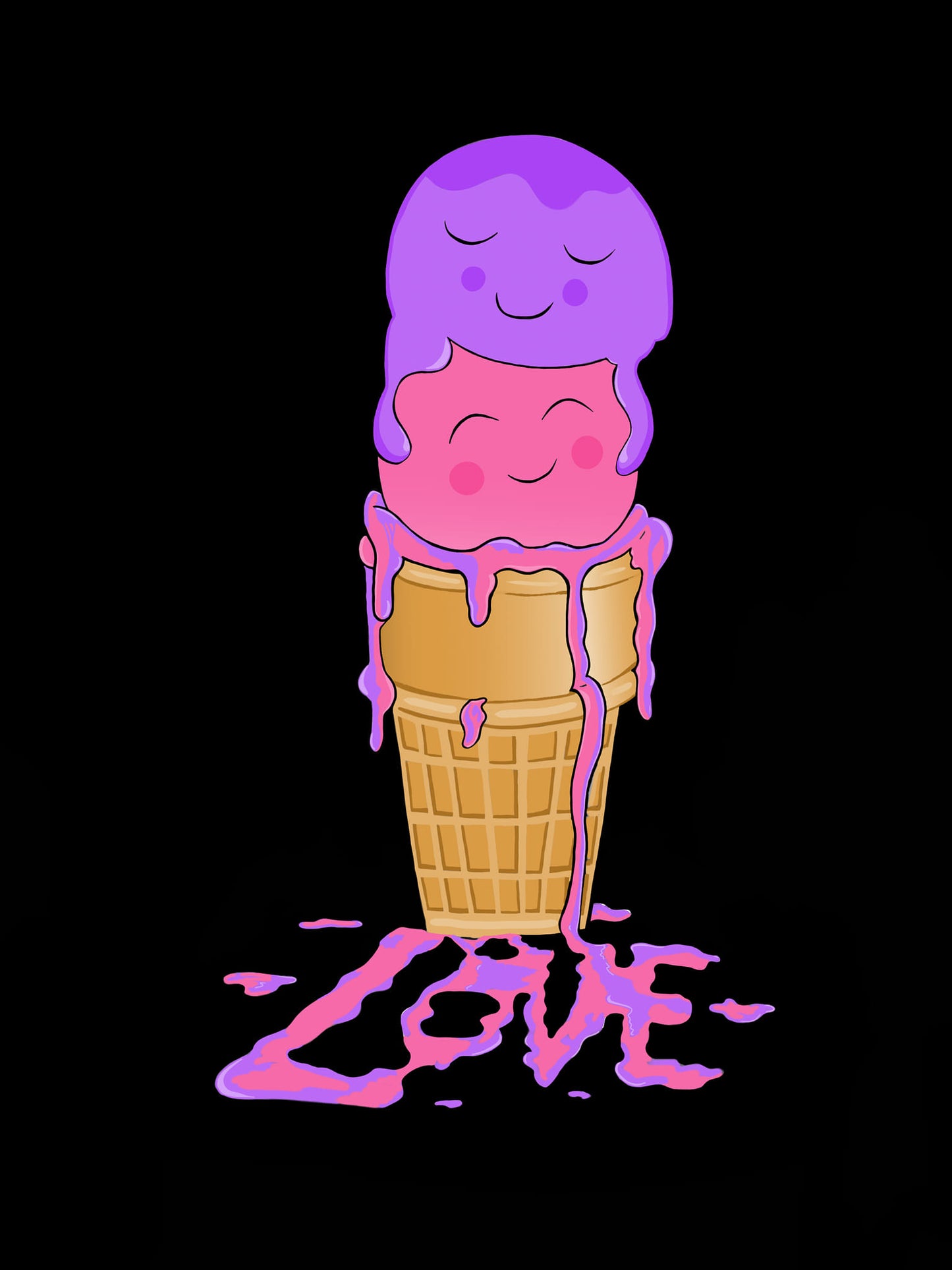 Scoops of Love Print