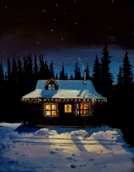 Christmas cabin